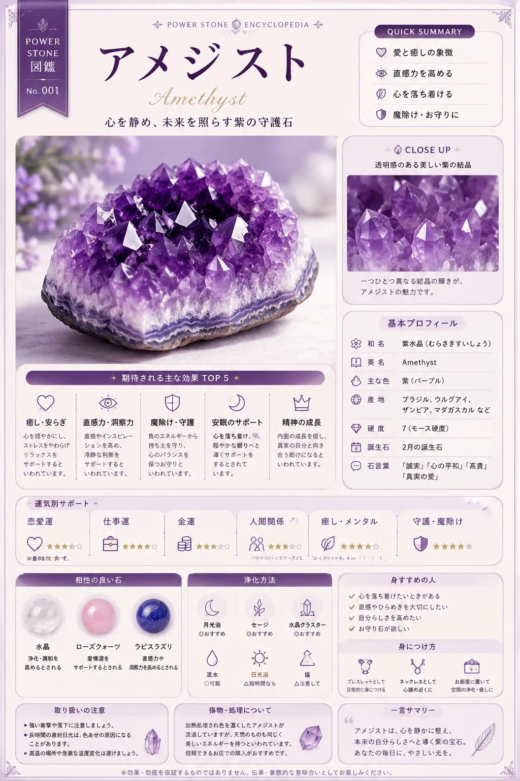 アメジスト 情報まとめ