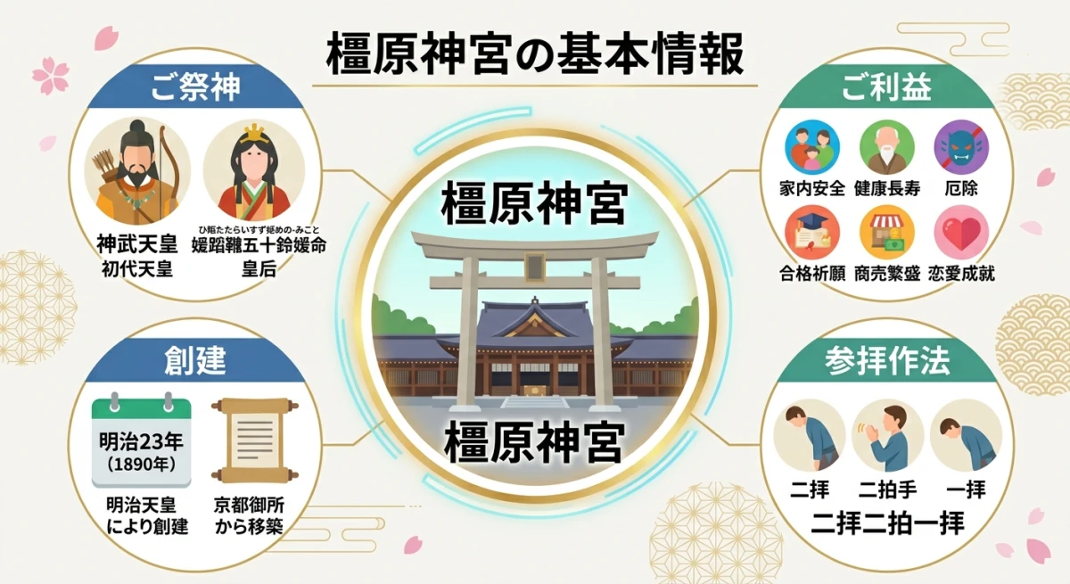 橿原神宮のご祭神