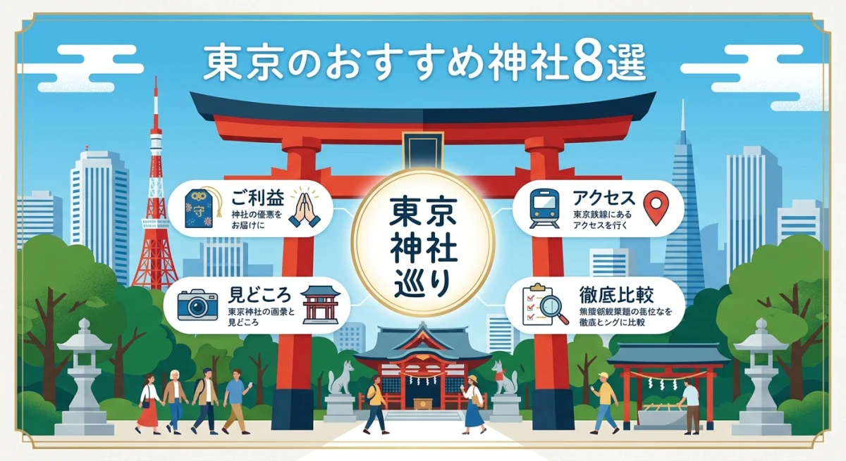 東京のオススメ神社8選